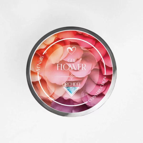 Gel Flower - Orchidée