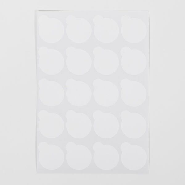Stickers pour support cristal