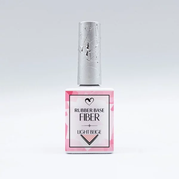Rubber Base Fiber - Light Beige Volume - 15ml