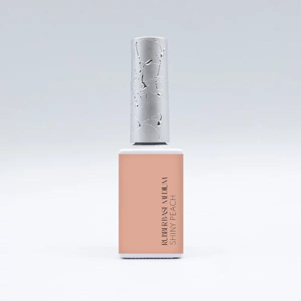 Rubber Base Medium - Shiny Peach (nouvelle formule) Volume - 15ml