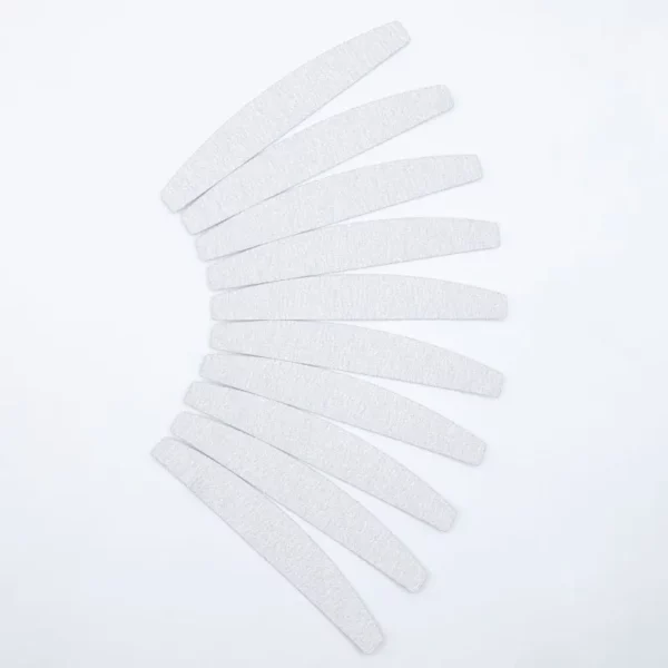 Recharges 10 limes Stick n'File Half Moon Grain de la lime - 100