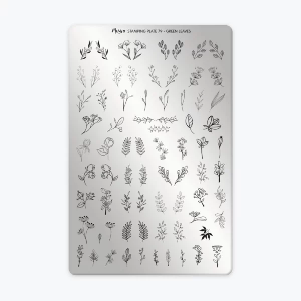 Plaque 79 - Green Leaves