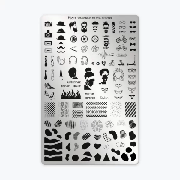 Plaque 103 - Designer