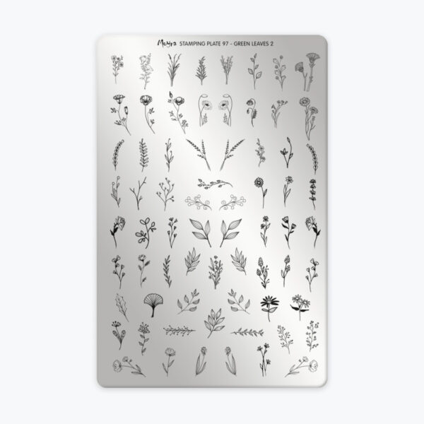 Plaque 97 - Green Leaves 2