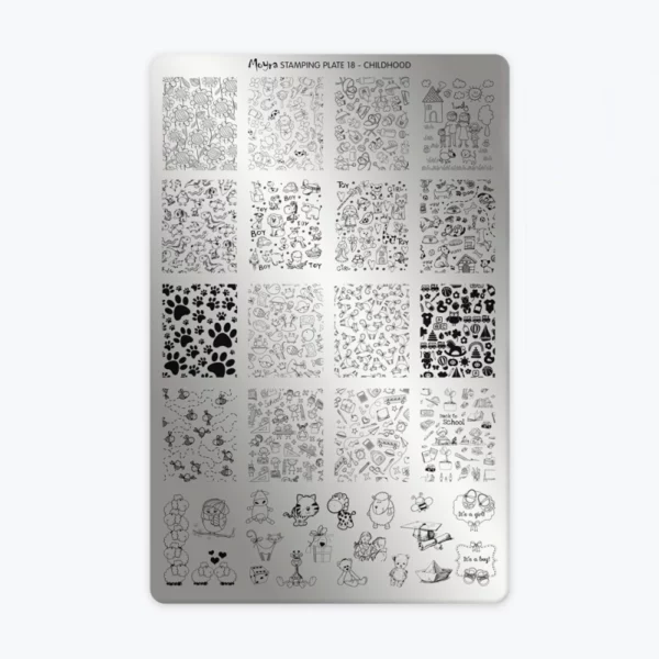 Plaque 18 - Childhood