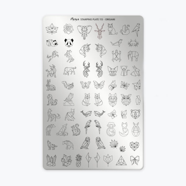 Plaque 115 - Origami