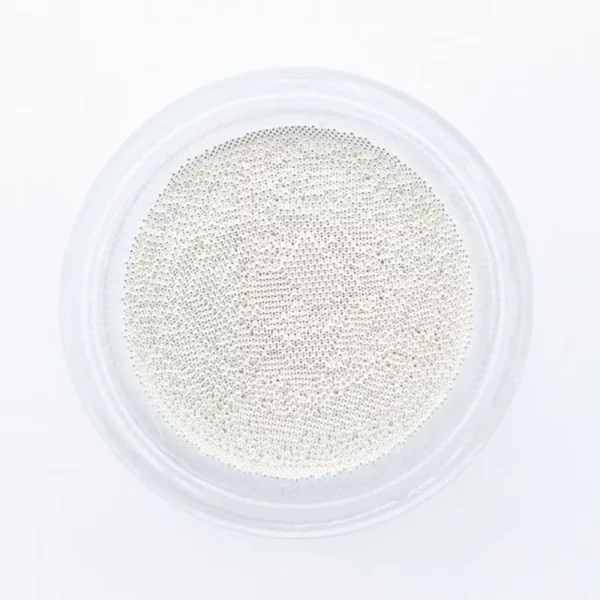 Micro billes métalliques argentées Taille - 0.4 mm