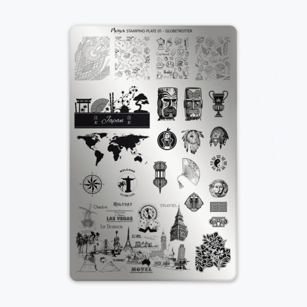 Plaque 01 - Globetrotter