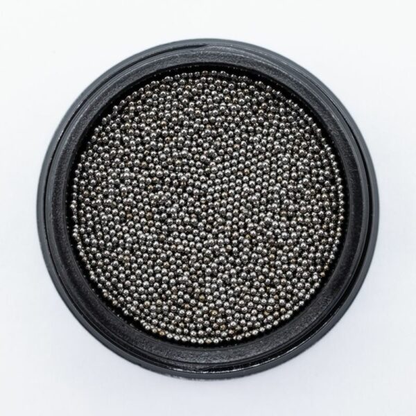 Micro billes métalliques noires Taille - 0.8 mm