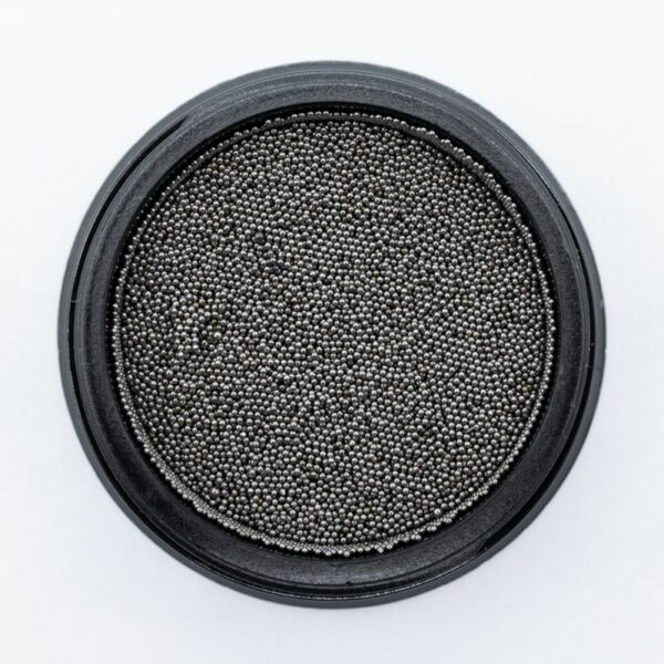 Micro billes métalliques noires Taille - 0.4 mm