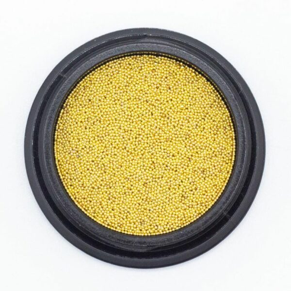 Micro billes métalliques dorées - 0.4 mm
