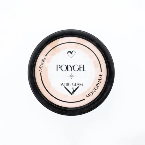Polygel - White Glam Volume - 15 g