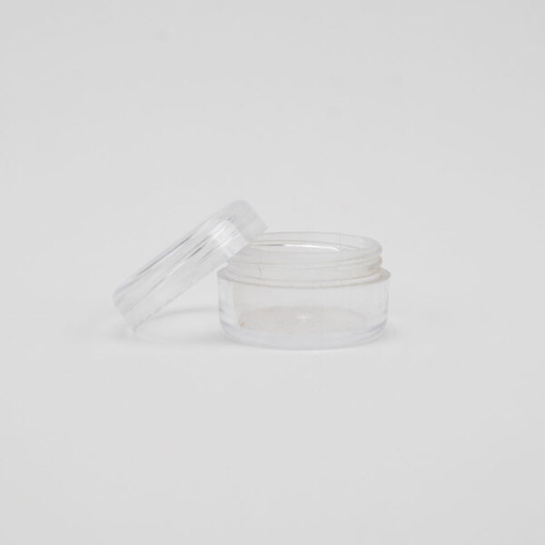 Lot de 10 pots transparents 3gr