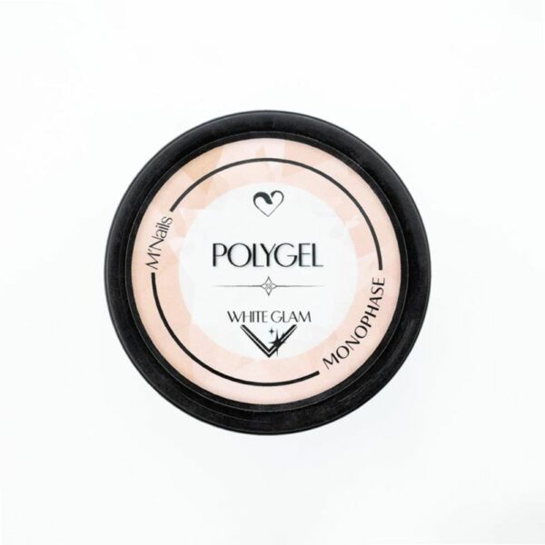 Polygel - White Glam - 50 g