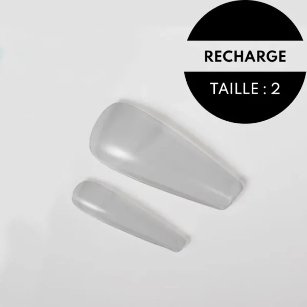 Recharge Clear | Strong - Long  Coffin - Capsules Américaines Taille - Taille 2