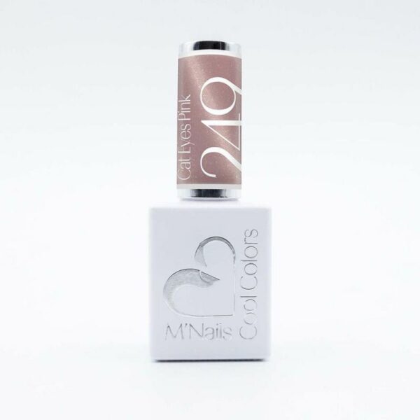 Cool Colors 249 - Glass Cat Eyes - Pink