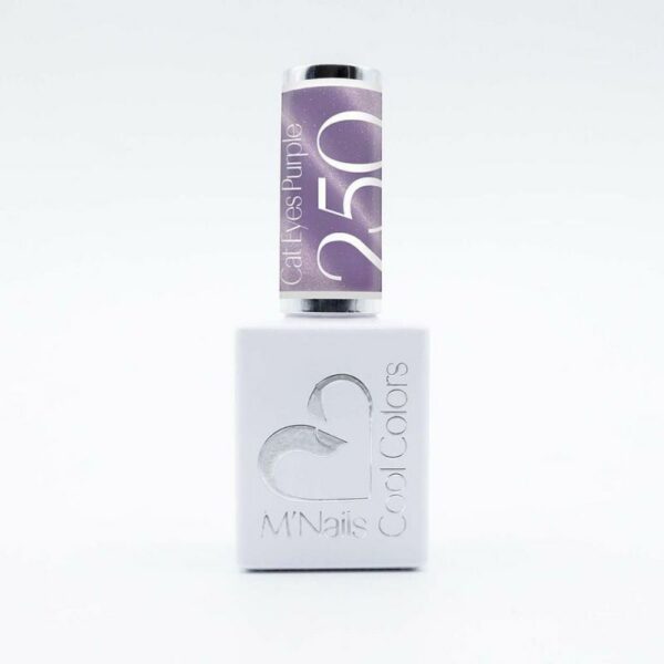 Cool colors 250 - Glass Cat Eyes - Purple