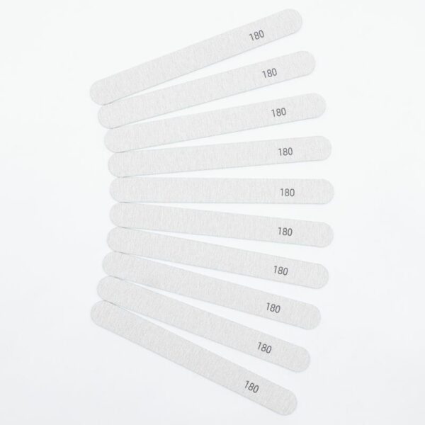 Recharges 10 limes Stick n'File Droite Grain de la lime - 180