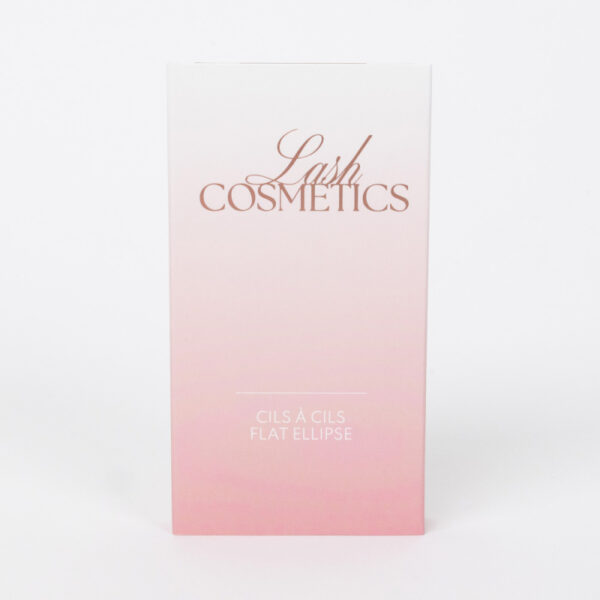 Cils à cils - Flat Ellipse - Taille unique - 9 mm, Courbure - Courbure C