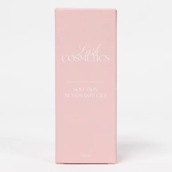 Solution nettoyante cils