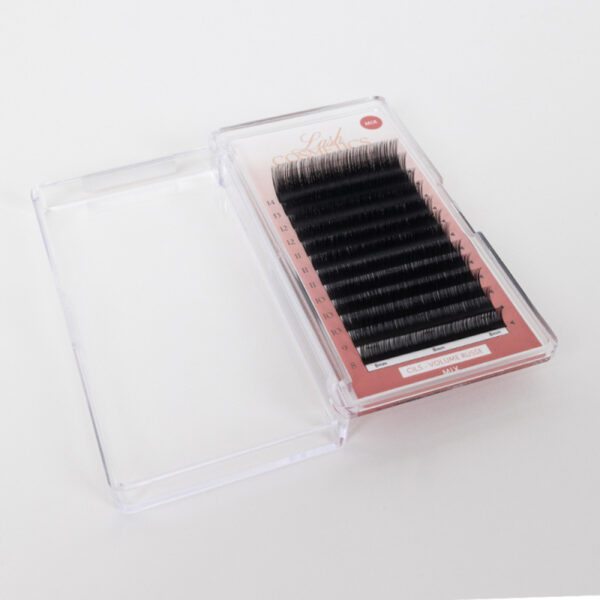 Cils - Volume Russe - Taille unique - 9 mm, Courbure - Courbure C, Épaisseur cils - 0.07