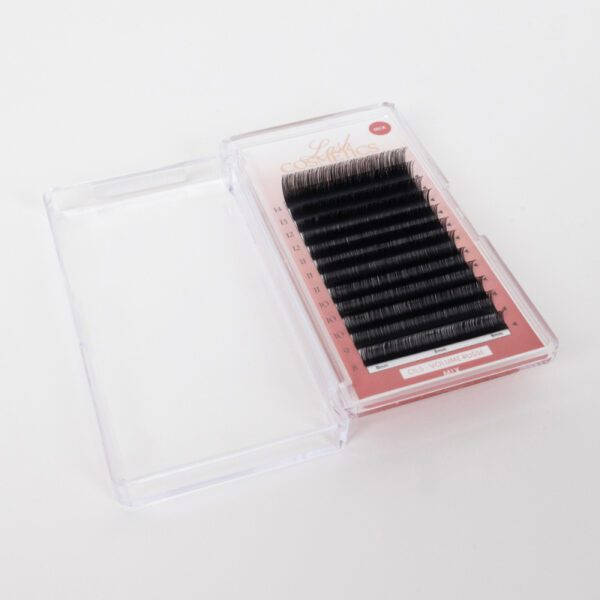 Cils - Volume Russe - Taille unique - 9 mm, Courbure - Courbure D, Épaisseur cils - 0.07