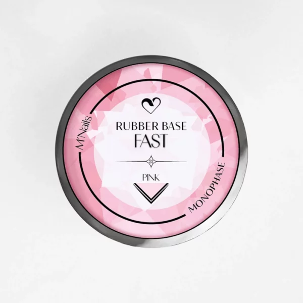 Rubber Base Fast - Pink Volume - 15 g
