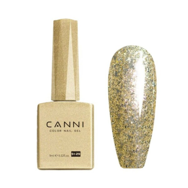 9129 - Canni - Gold Glitter