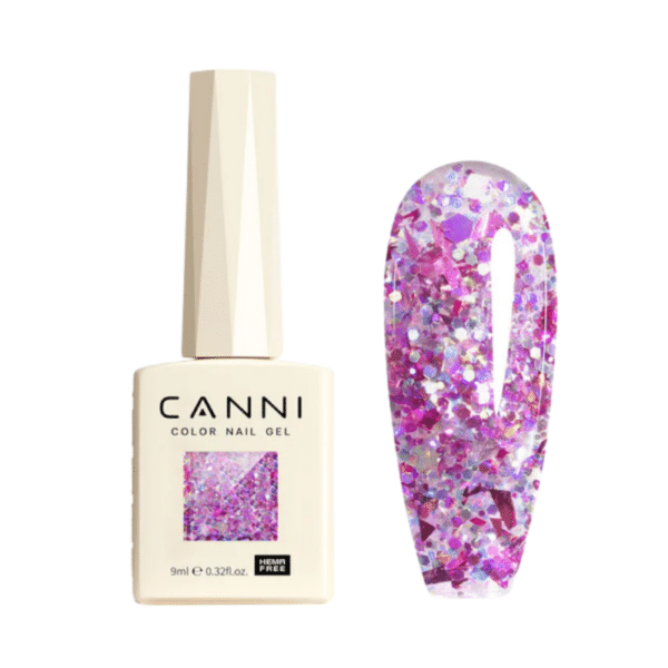8074 - Canni - Violet Paillettes XXL